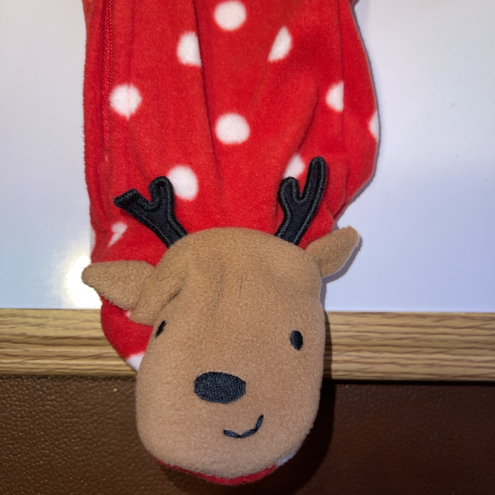 2 Baby Christmas Reindeer Outfits & Ho Ho (NWT Slippers)9-12 Months