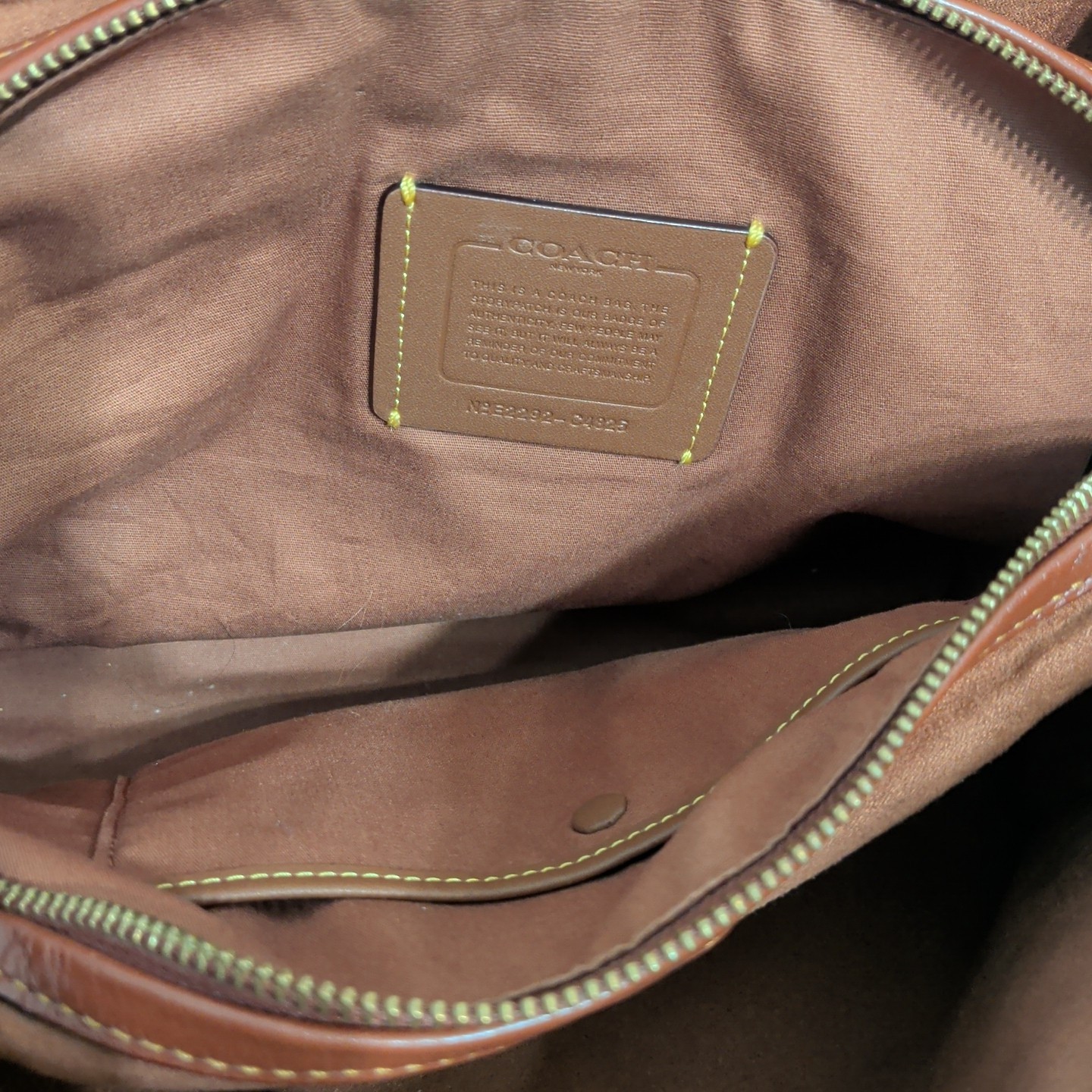 Coach 3-Piece Set: C4825 Lori & Sutton & Wallet in Leather-Tan Rust Collection