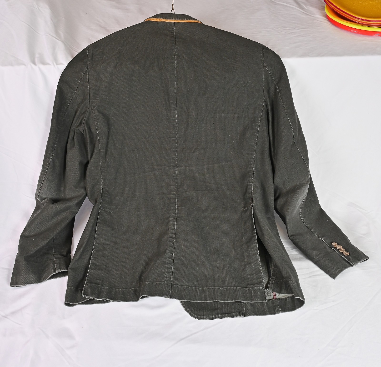 Kroon 2-Button Cotton Blend Jacket Blazer Black Men’s Size 40L