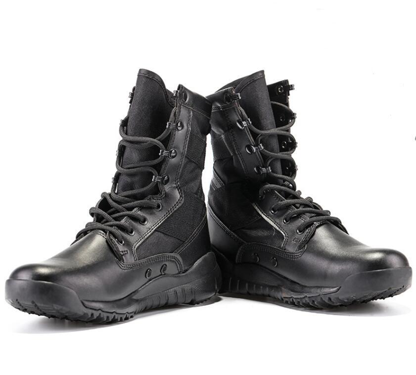 Mens Womens Army Tactical Boots Military SWAT Combat Outdoor Training Work Shoes