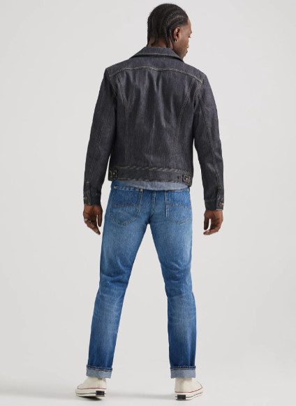LEE 101Z RIDER Relaxed Straight Fit Japanese Denim 31×34 in Roberto Blue – NWT