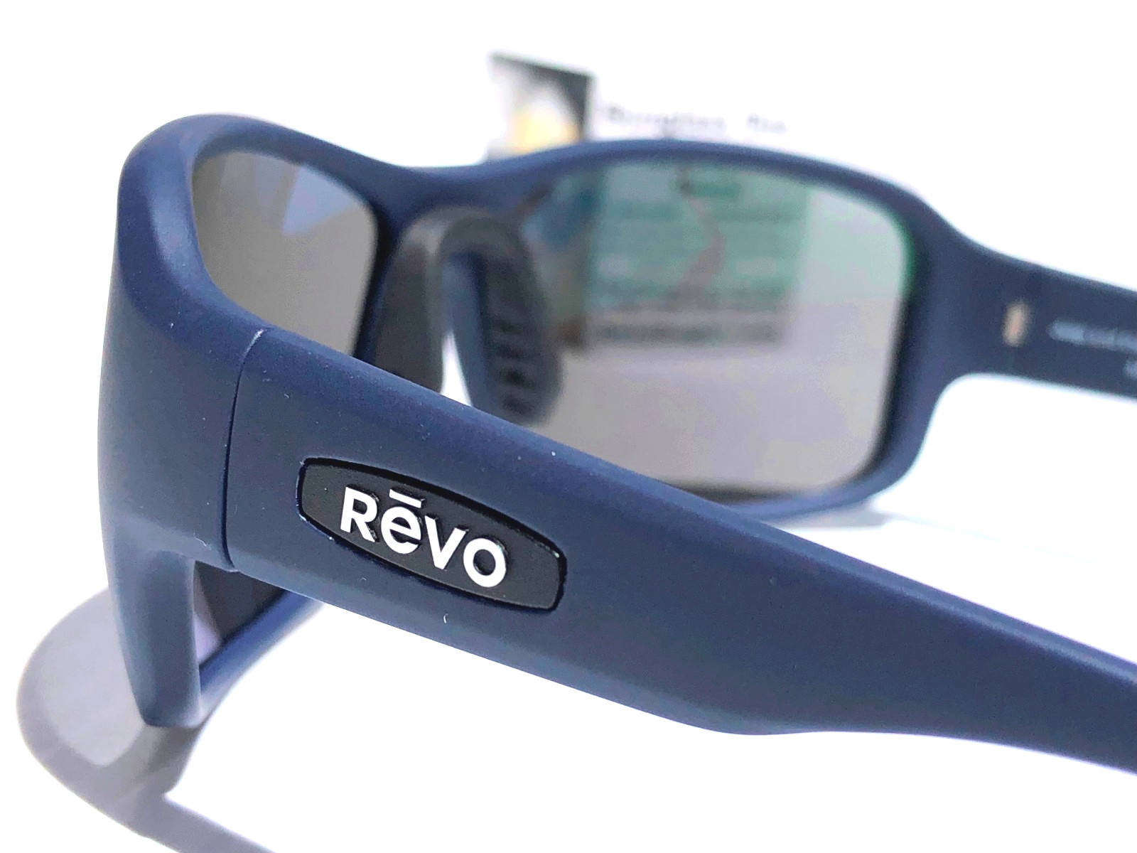 REVO VISTA Matte Blue Navy POLARIZED Grey Lens Sunglass 1186 05 GY