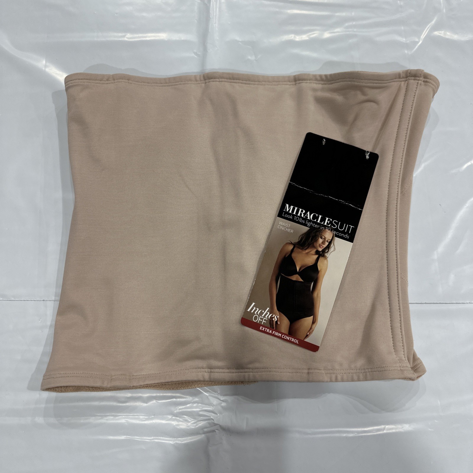 Miraclesuit Shapewear Women’s XL Beige Sretch Tummy Control Extra Firm CEB361