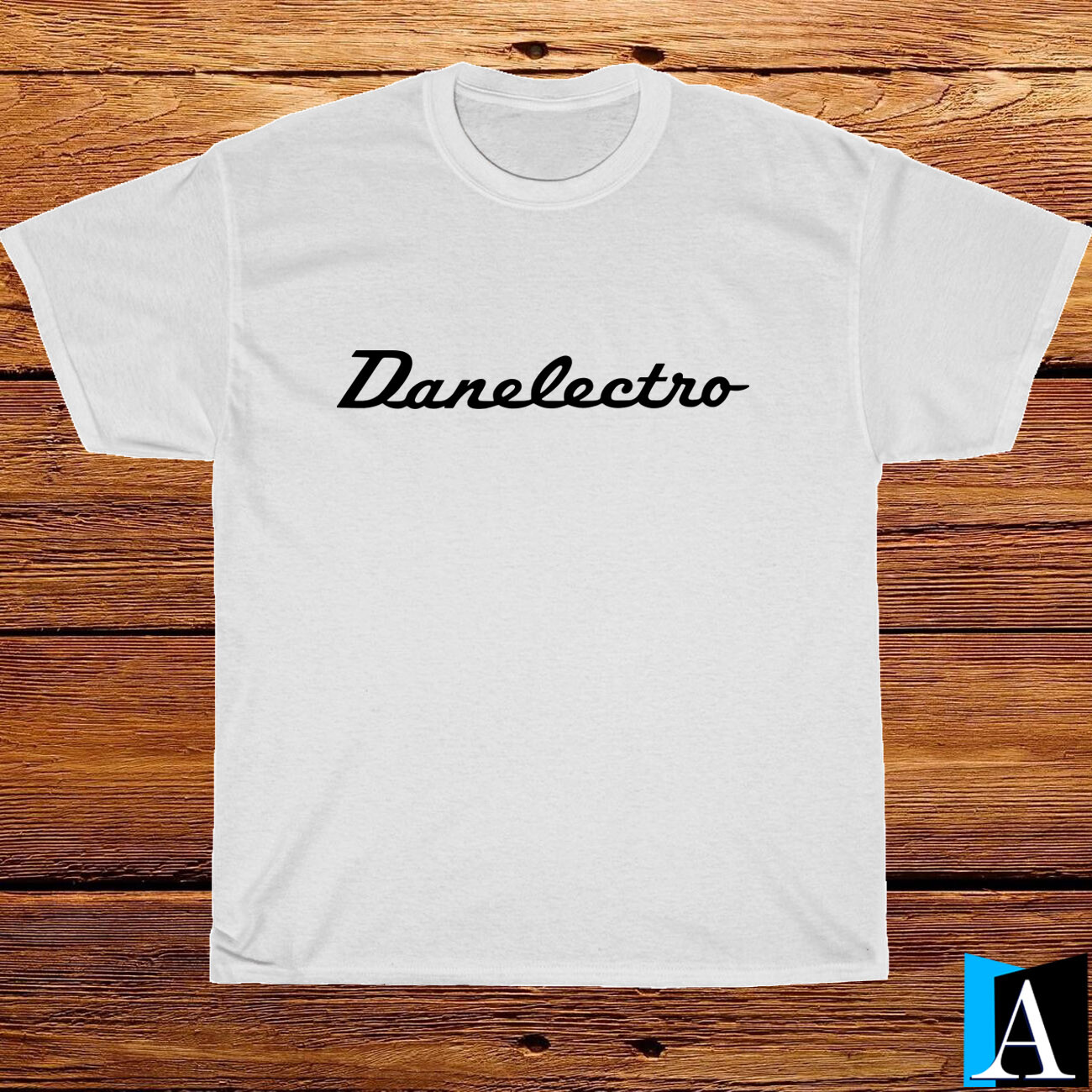 New Shirt Danelectro Guitars Music Logo T-Shirt Black/White/Grey/Navy Size S-3XL