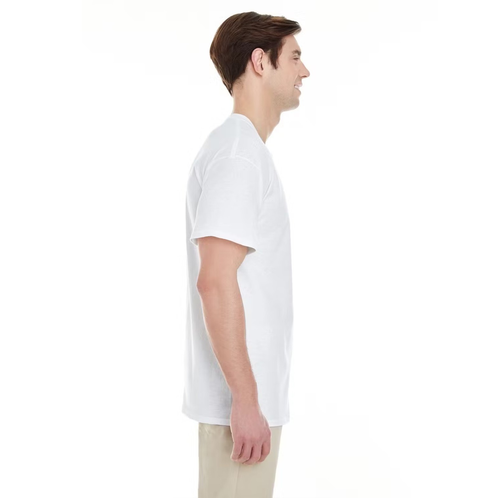 Gildan Heavy Cotton Pocket T-Shirt for Men, Classic Fit Mix Color, 9-Pack S-3XL