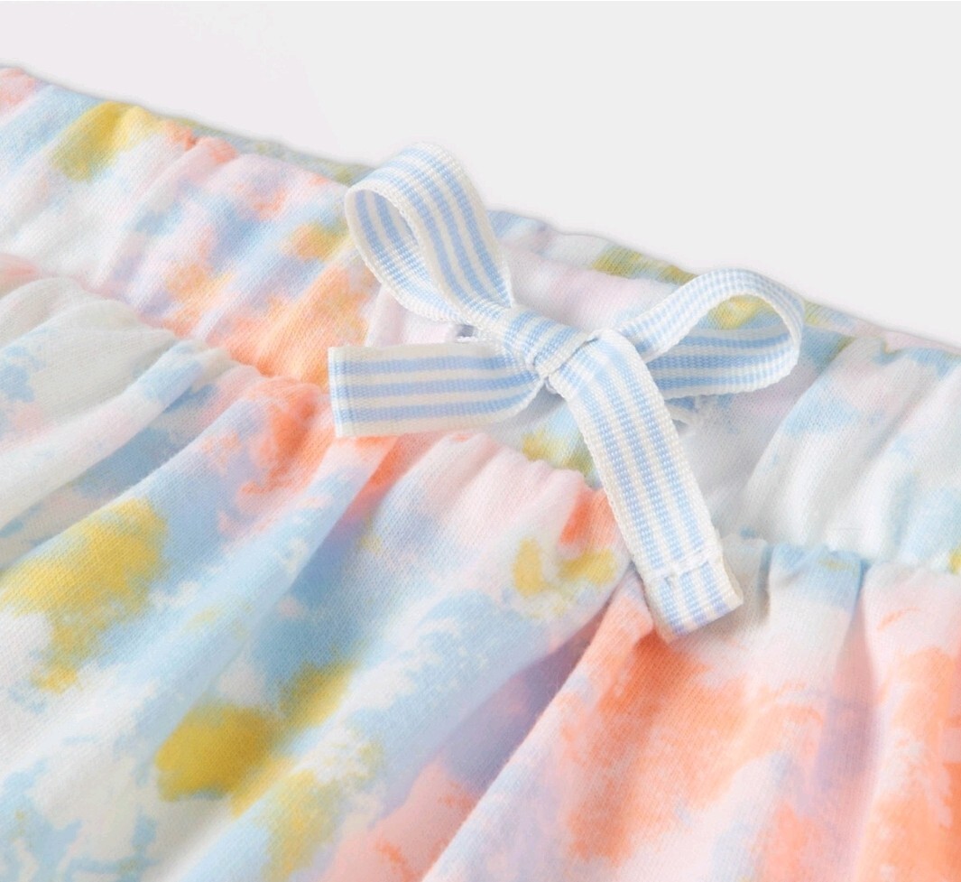 Girl’s Cat & Jack Skort sz S 6/6X Multi Colored Tie Dye New