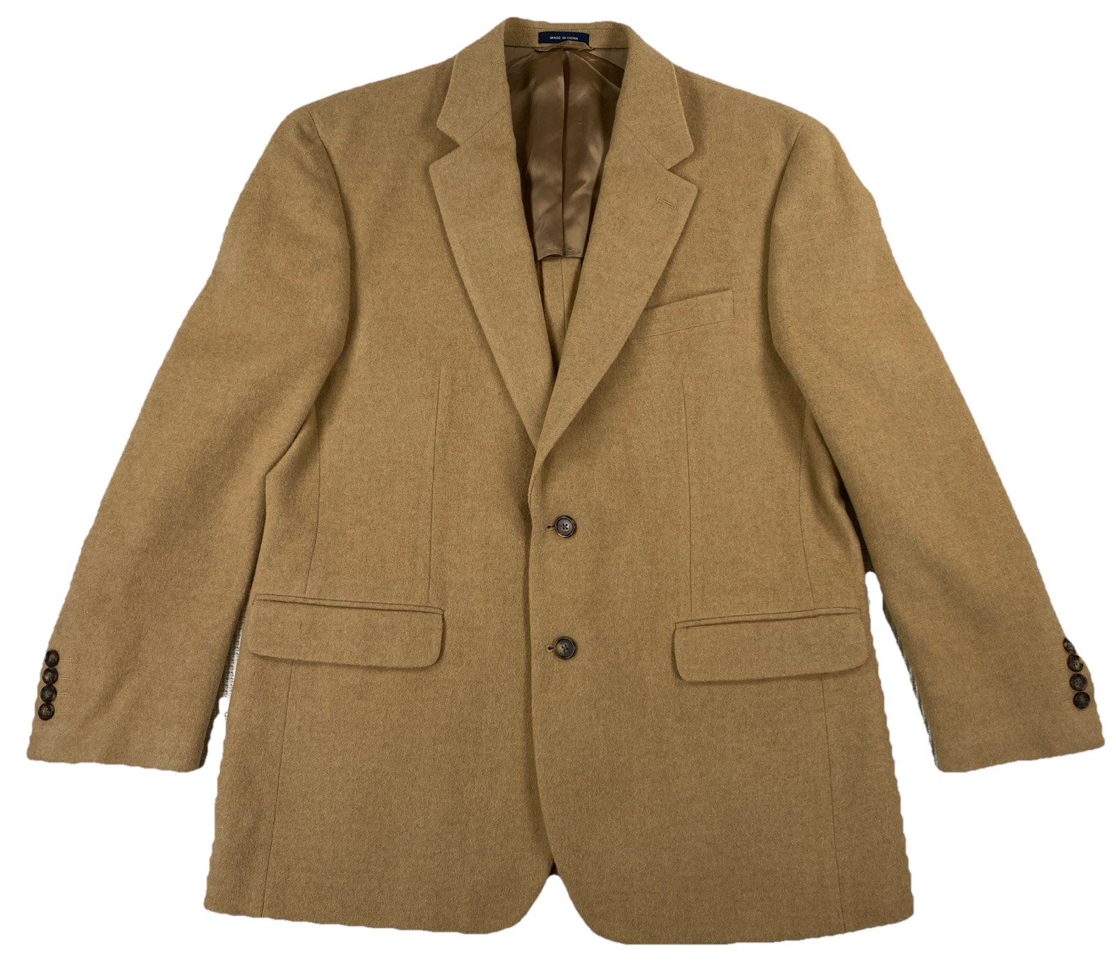 Ralph Lauren Loro Piana Camel Hair Blazer Sport Coat Beige Men’s 42R