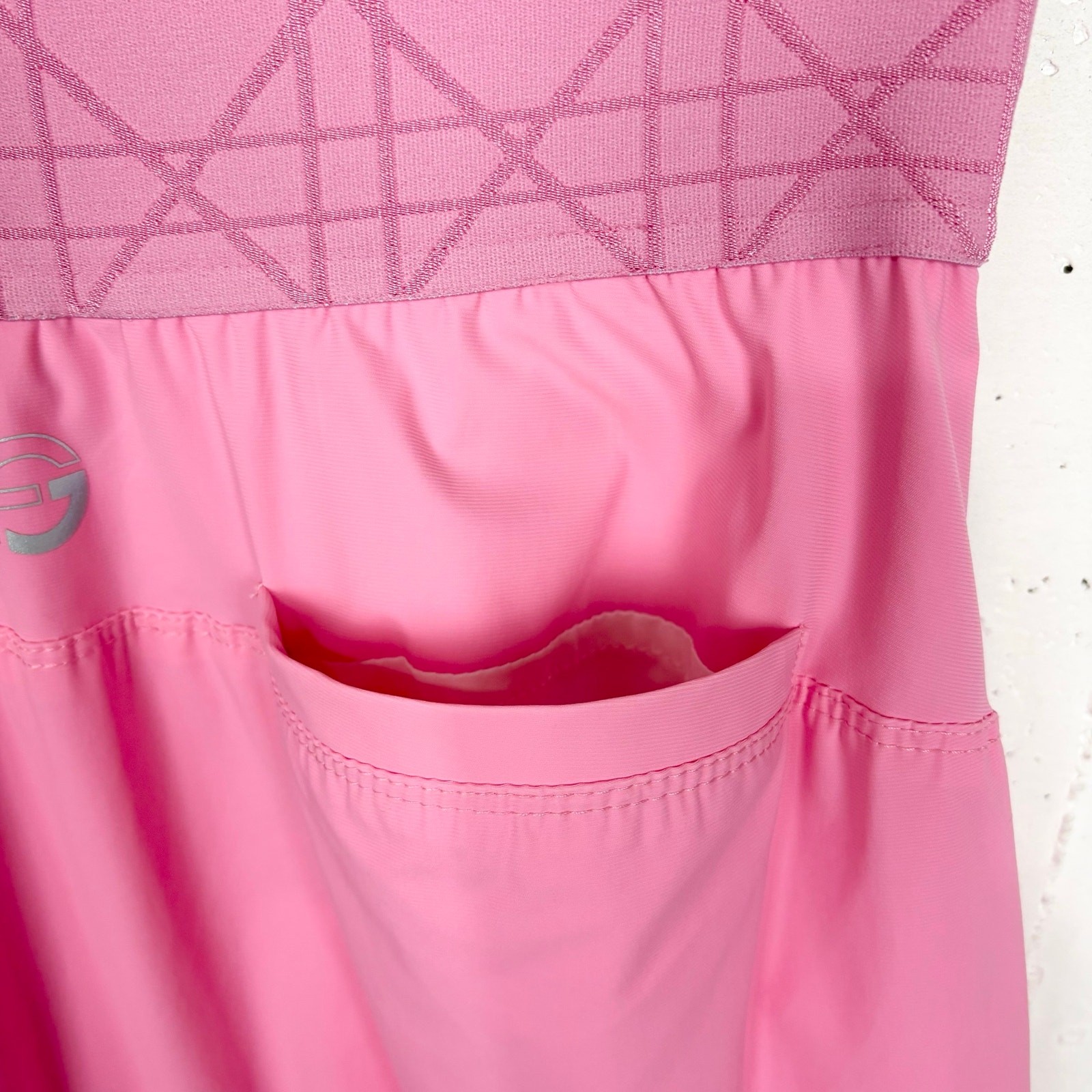 Foray Elastic Wide Waistband Skort A-Line Built In Shorts Sachet Pink Size Small