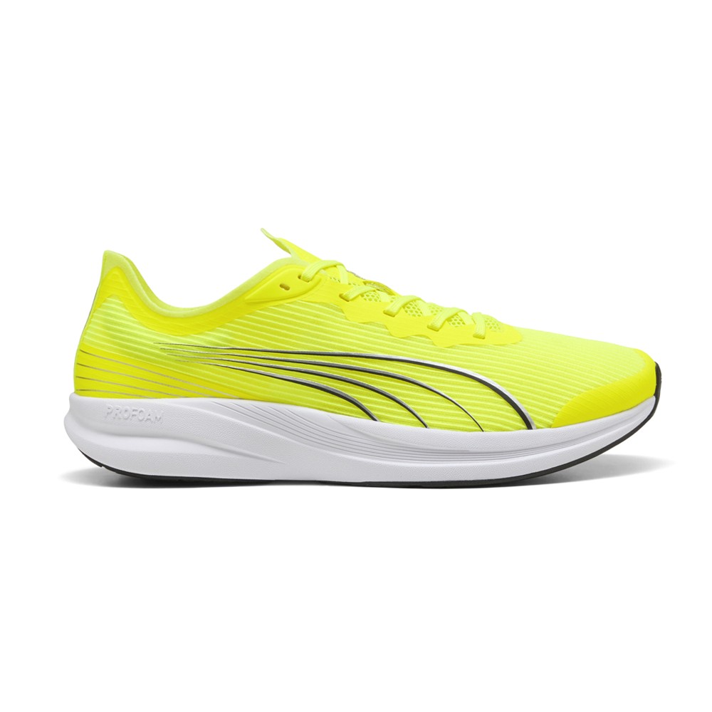 PUMA Redeem Pro Racer Lace Up Mens Yellow Sneakers Casual Shoes 37944214