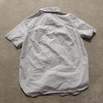 Vince white short-sleeve button-up shirt with a clean minimalist look Women