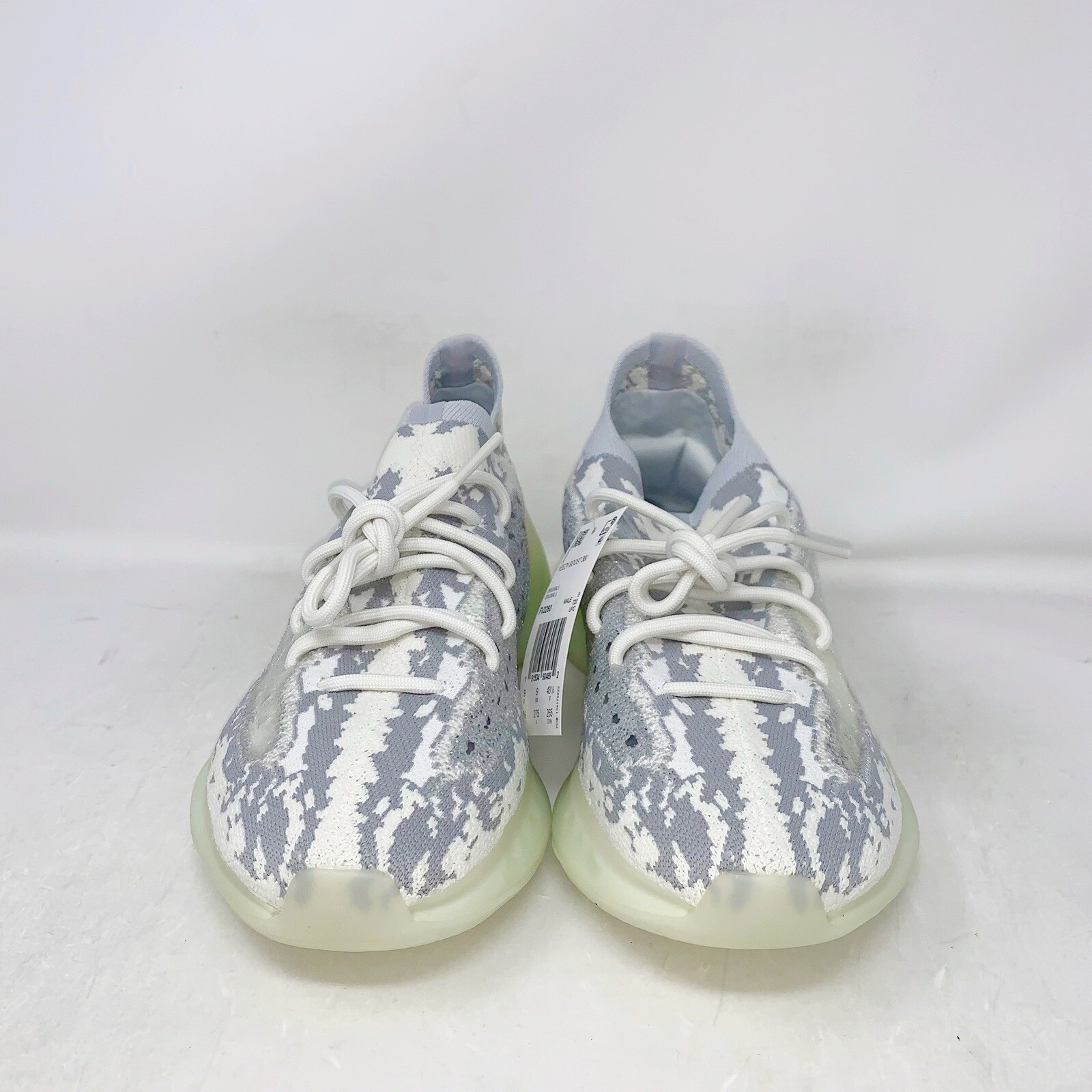 Adidas Yeezy Boost 380 ‘Alien’ Gray White Sneakers, Size 13.5 FV3260 BNIB