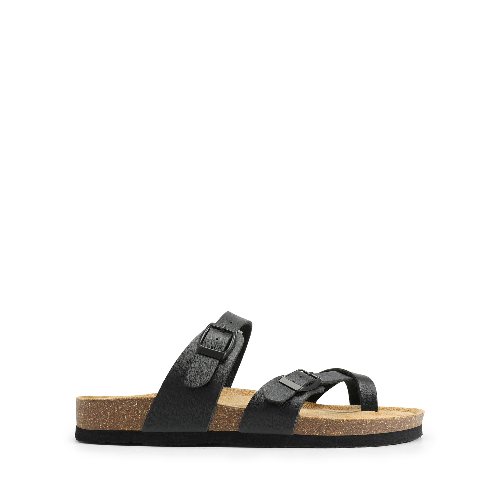 US Women Footbed Open Toe Thong Slide Sandals Comfortable Slip On Casual Sandals