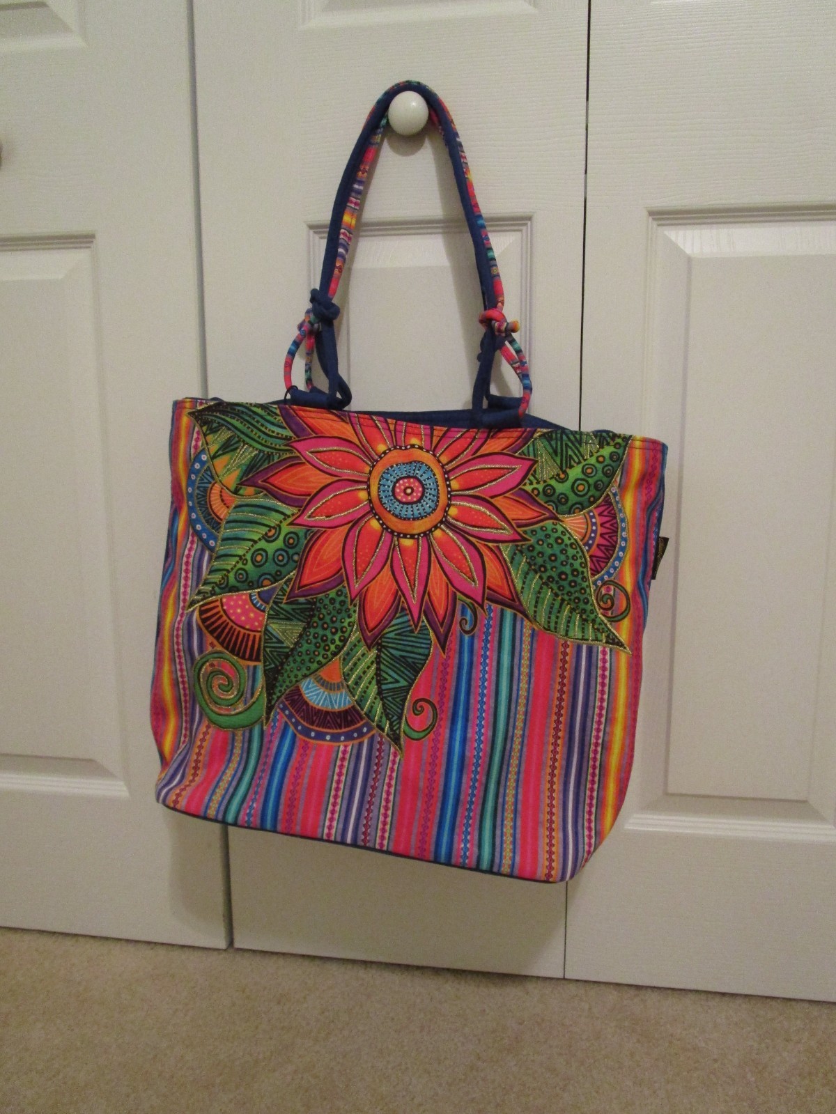LAUREL BURCH, SUN-N-SAND, BEACH TOTE BAG