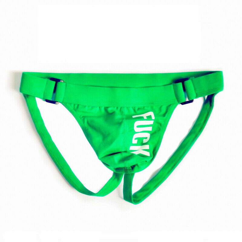 JOCKMAIL Men’s Sexy Jockstrap Underwear Buckle Cotton Backness Briefs Underpants