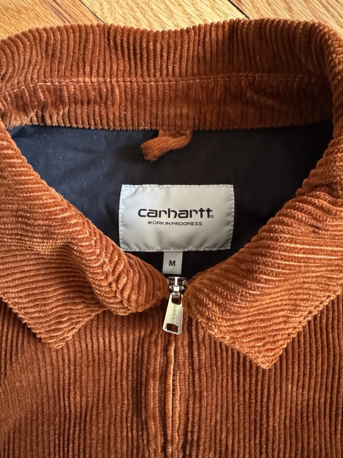 Carhartt WIP Madison Jacket – Burnt Orange/Terracotta – Size M