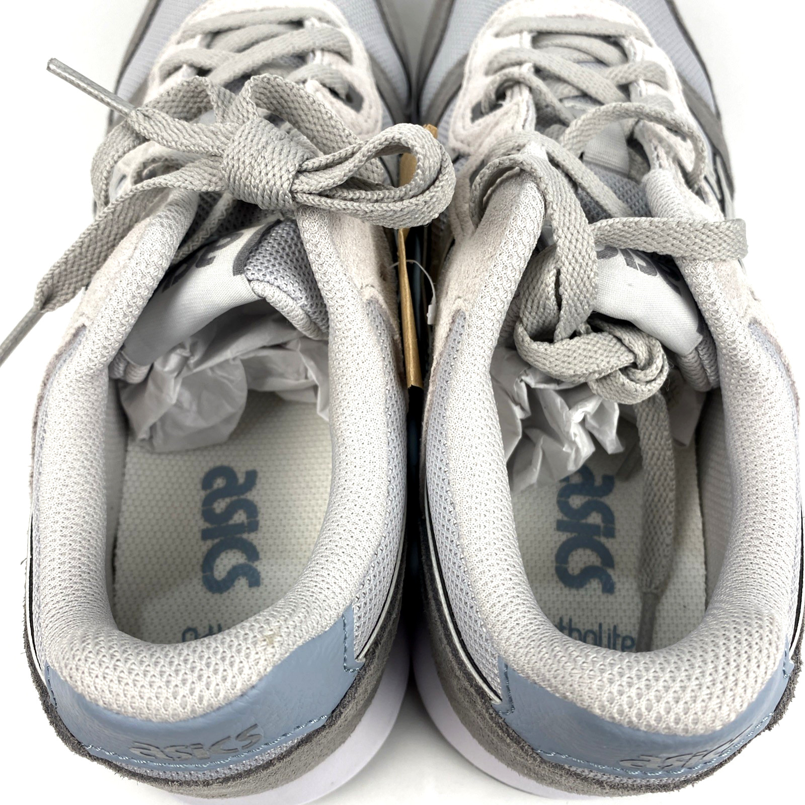 ASICS Lyte Classic Cloud Grey Clay Grey Women’s 8.5 – Men 7 1203A611-021 NWT