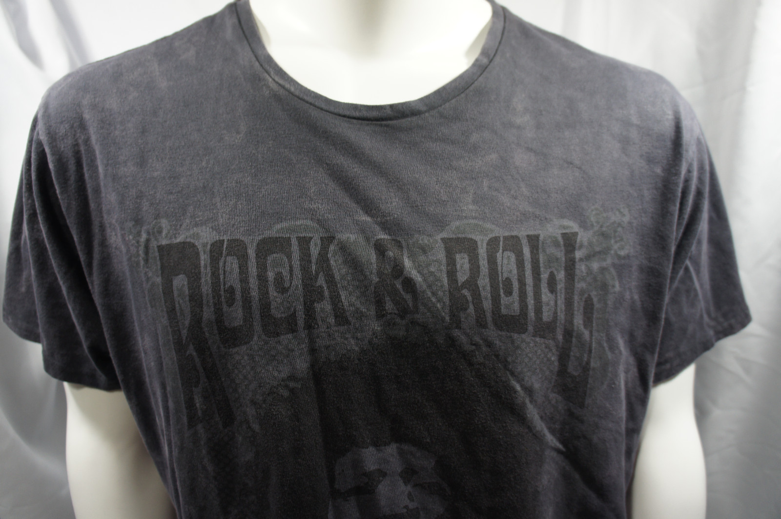 AMERICAN STITCH Mens Rock & Roll Hendrix Black Graphic Shirt $95 Size 2XL