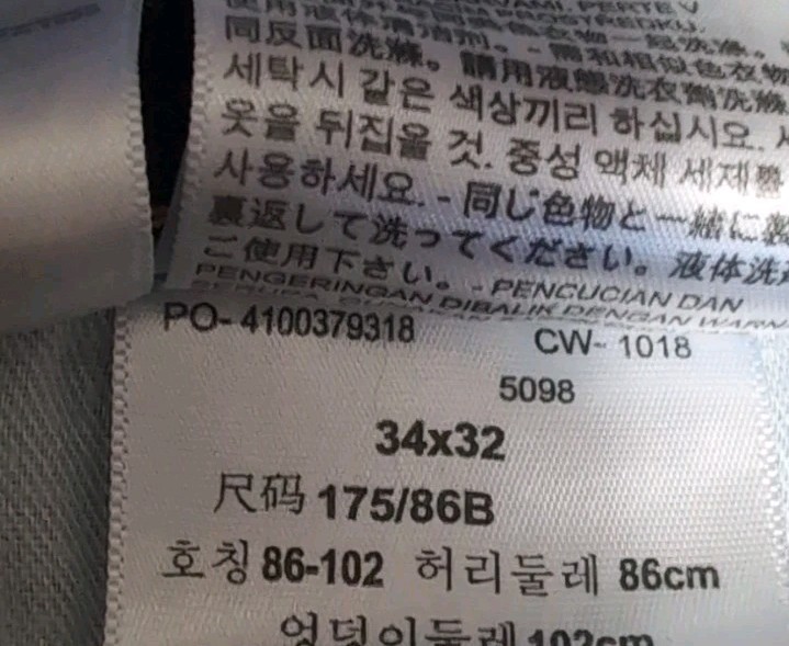 Levi’s Premium Men’s 511 Slim Fit Blue Jeans Size 34×32