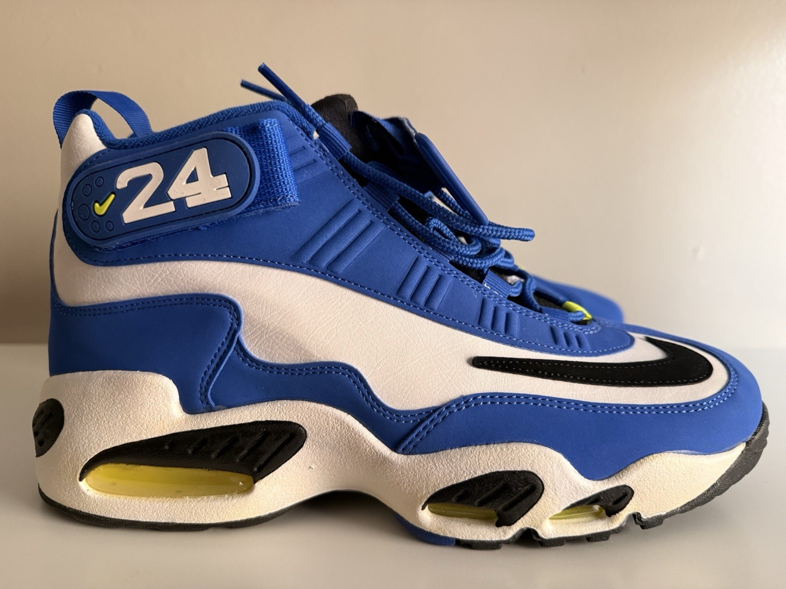 Nike Air Griffey Max 1 DJ5161 400 Varsity Royal Black-Volt (Men’s 10) NEVER WORN