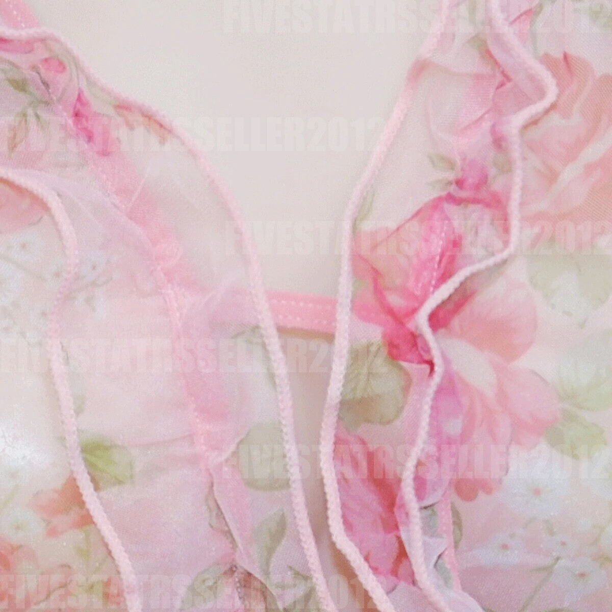 Women Sexy Lingerie Lace Sheer Babydoll Mini Dress Underwear Nightwear Sleepwear