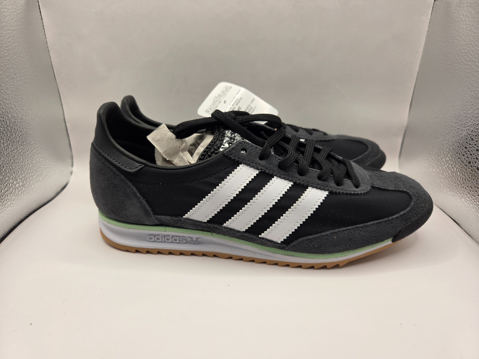 Adidas Originals SL 72 OG W JH7390 Women Black White Carbon Size 7.5 NEW