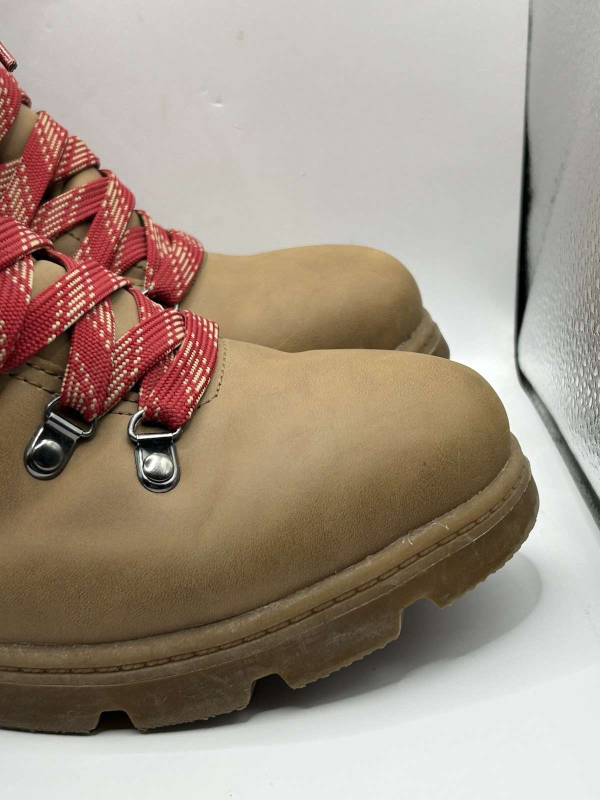 Womens Time And Tru Size 10 Fashion Boots- All Man Made- No Leather