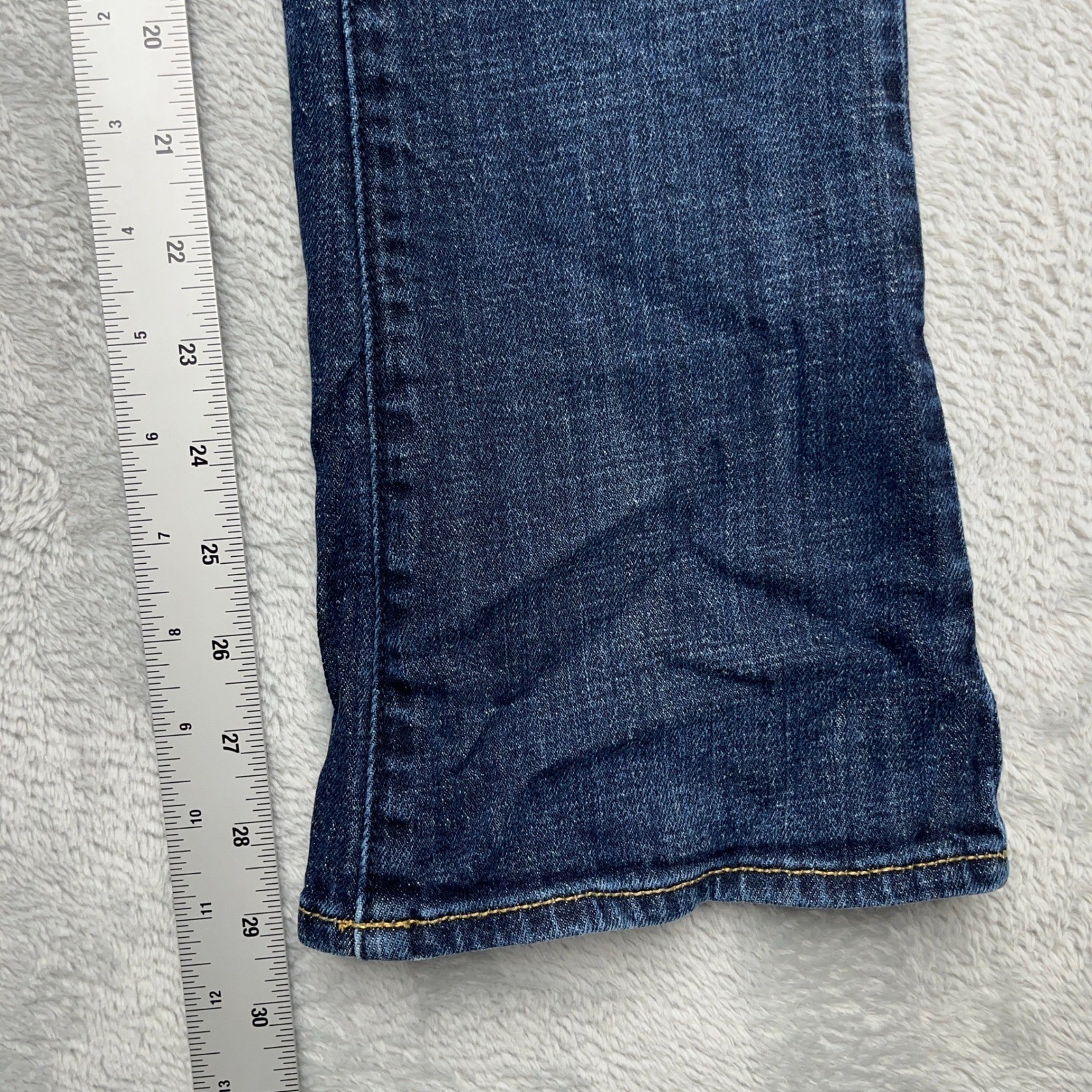 American Eagle Outfitters Skinny Kick Flare Jeans Women 4 Blue Dark Wash Stretch