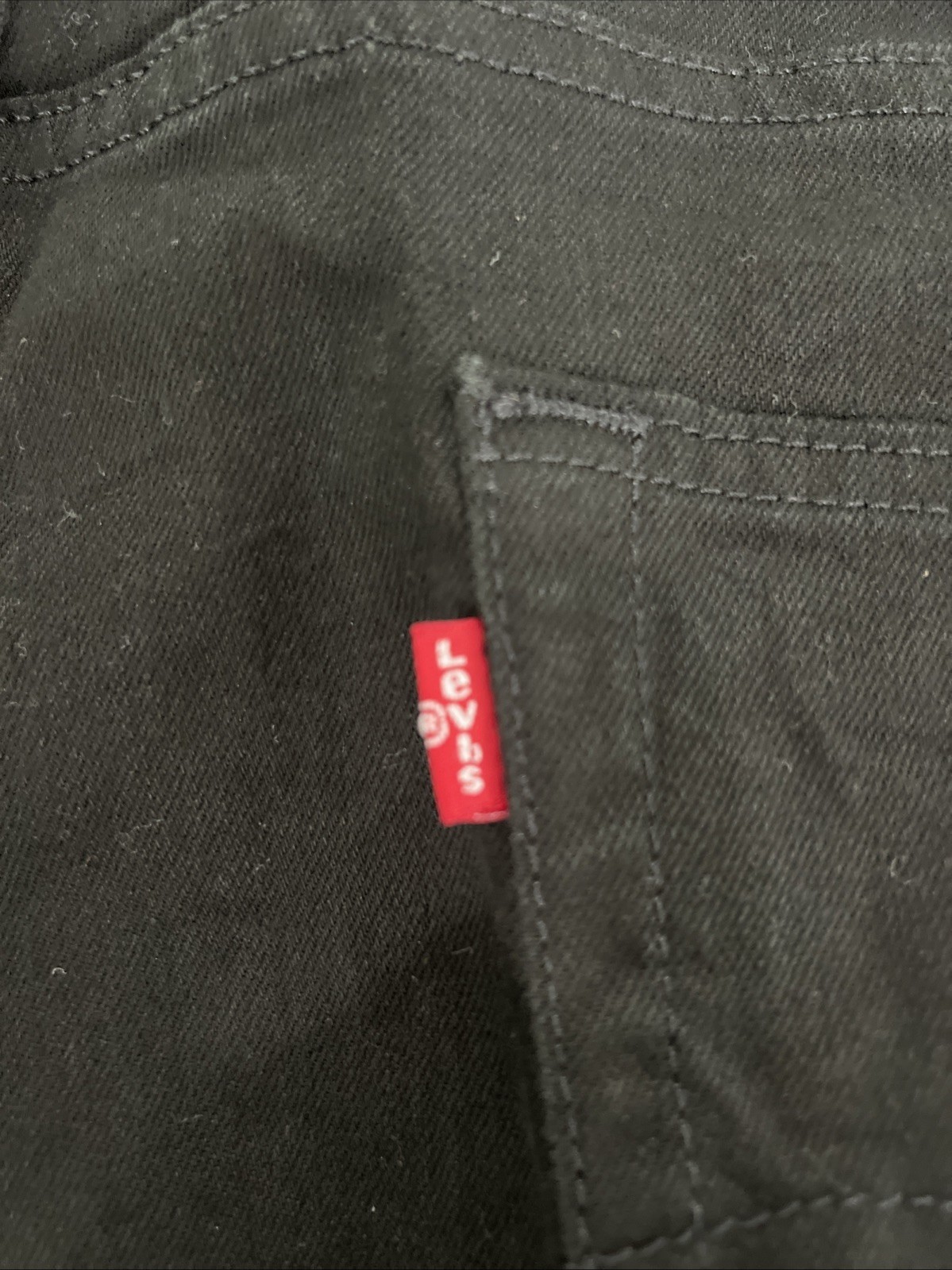 Levi’s 569 Black Denim Shorts Men’s W40 Loose Straight Casual Jean Shorts