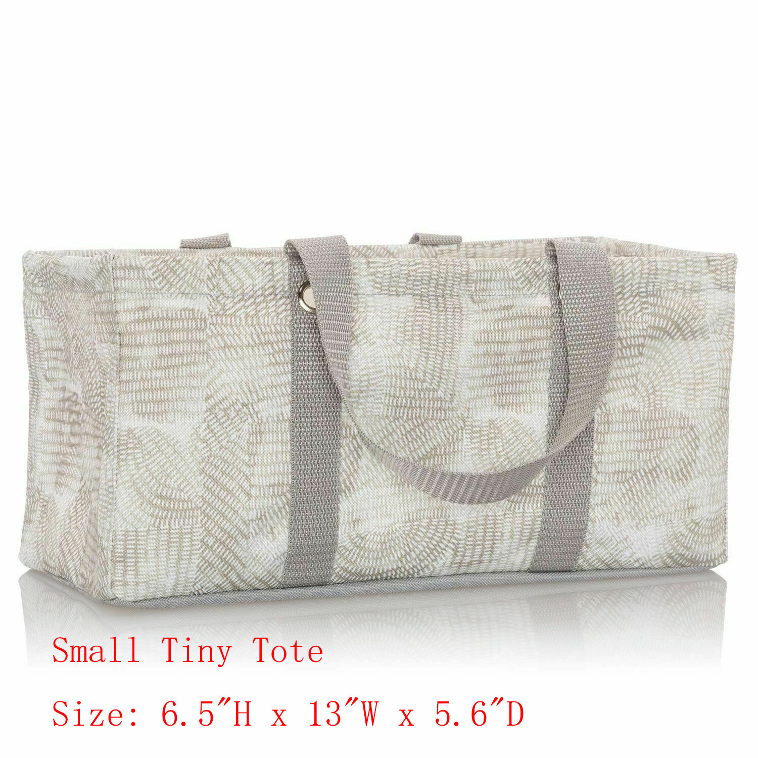 Small Bag Thirty-one Tiny Utility Tote Beach Storage Basket in Desert Dash