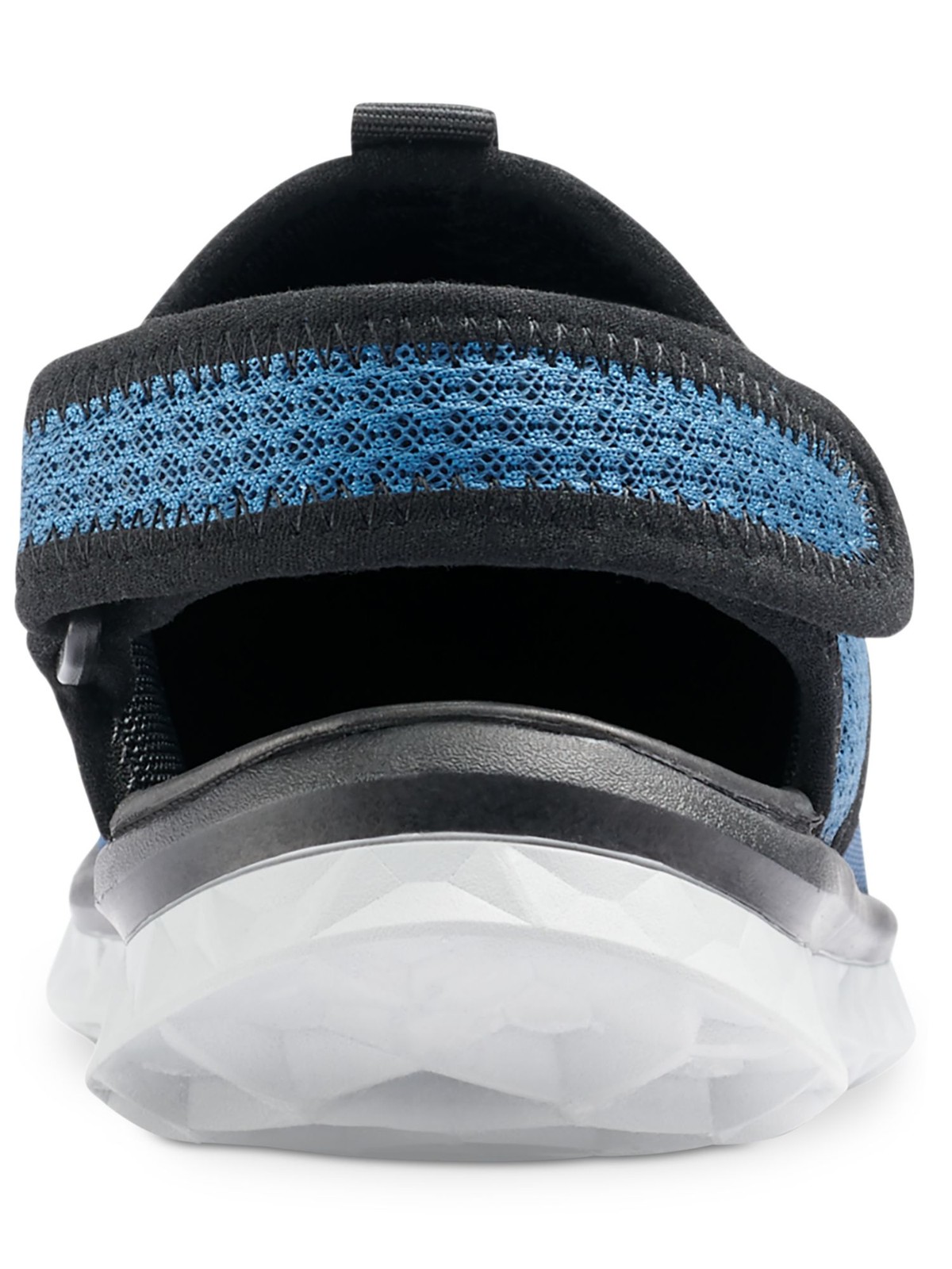 BASS OUTDOOR Womens Blue Removable Insole Hex Round Toe Slip On Sneakers 6
