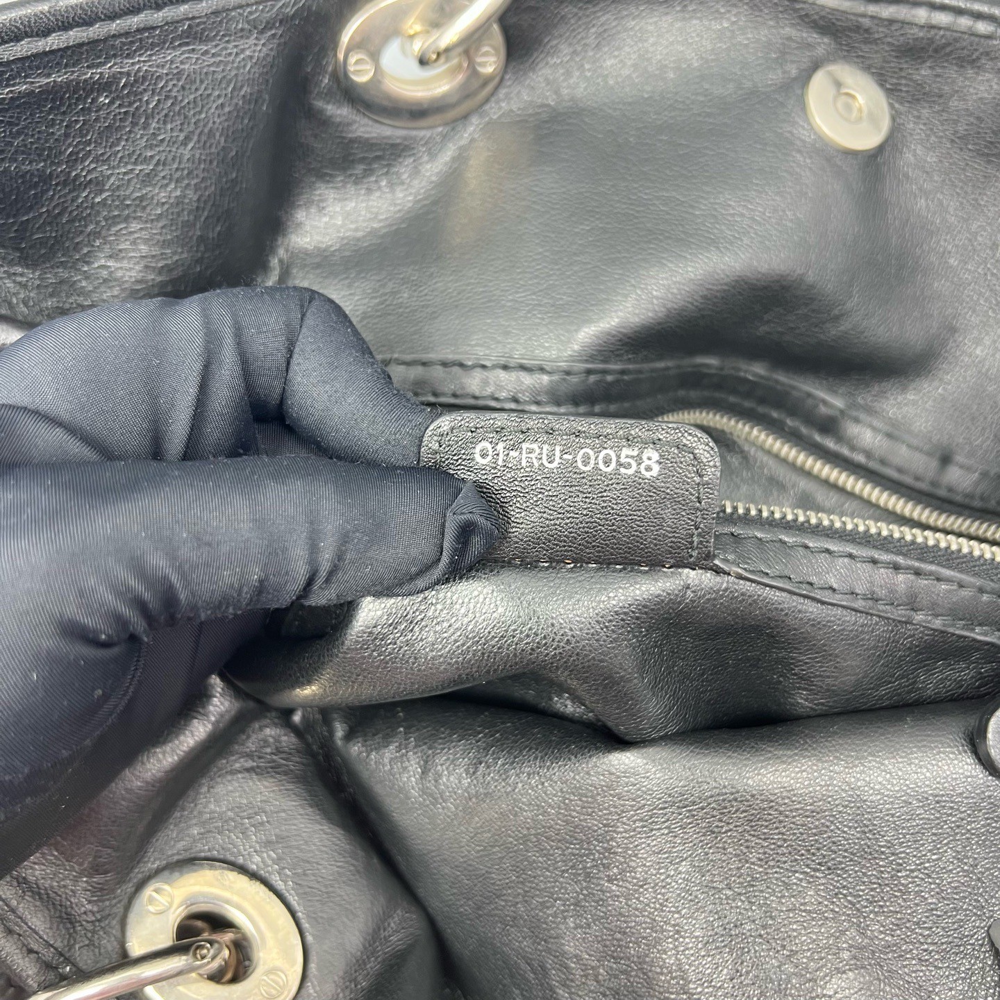 Dior Pre-Owned Authentic Luxury Handbag Black 39*40*11cm Free Tracked Shipping