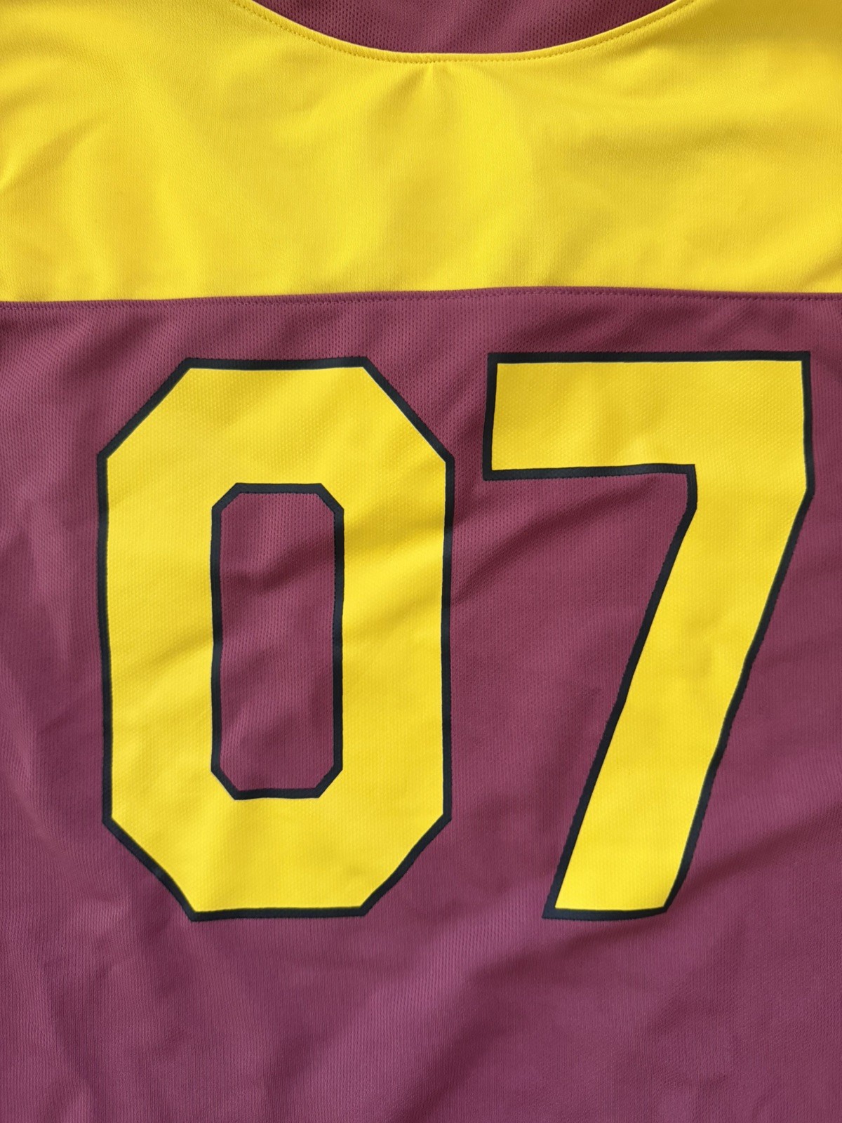 Harry Potter Gryffindor Hockey Jersey Men Large Multicolor BoxLunch Lace Up