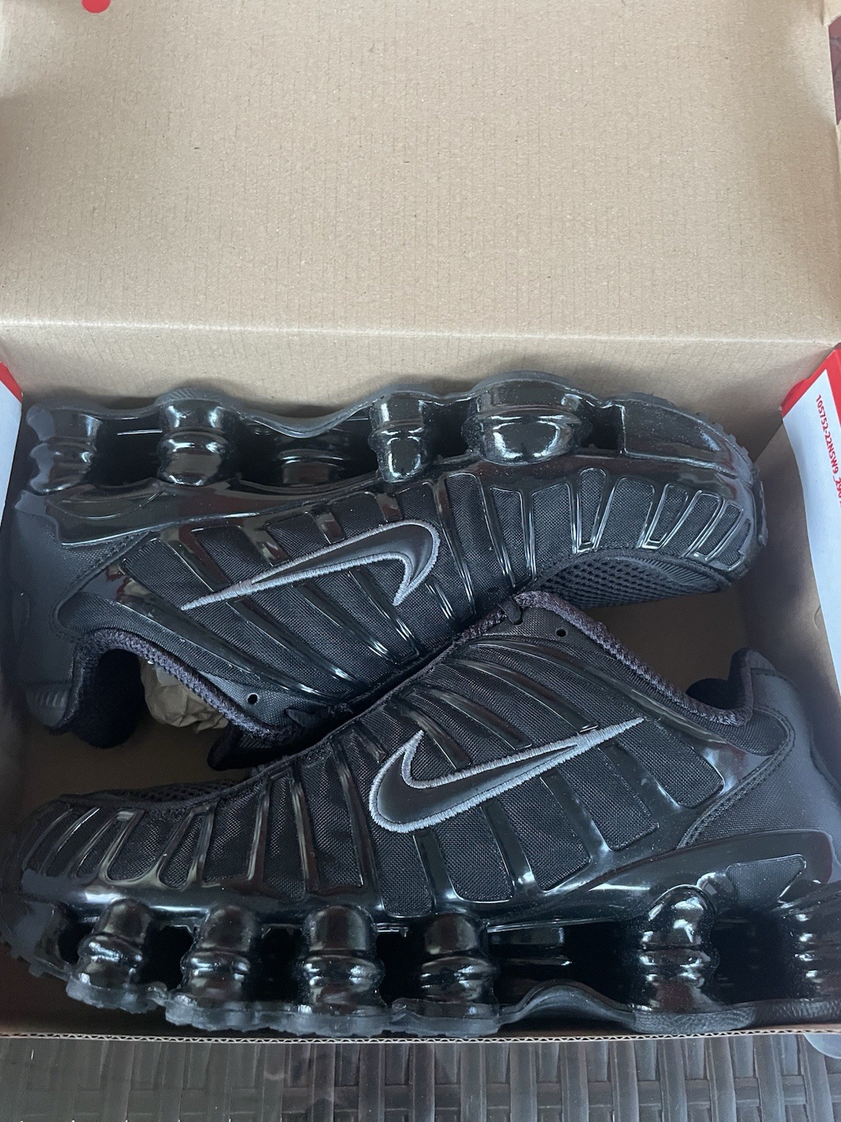 Nike Shox TL Black/Black Anthracite Size 8.5 Women’s SKU AR3566-002 Brand New!