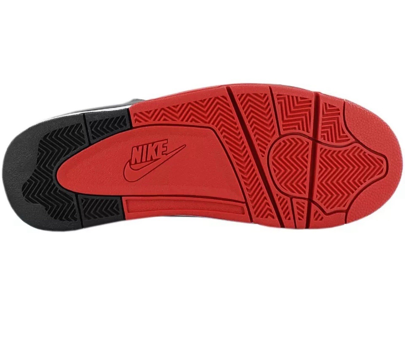 Nike Air Flight Legacy Black White Red Sneakers Retro OG BQ4212-100 Mens Size