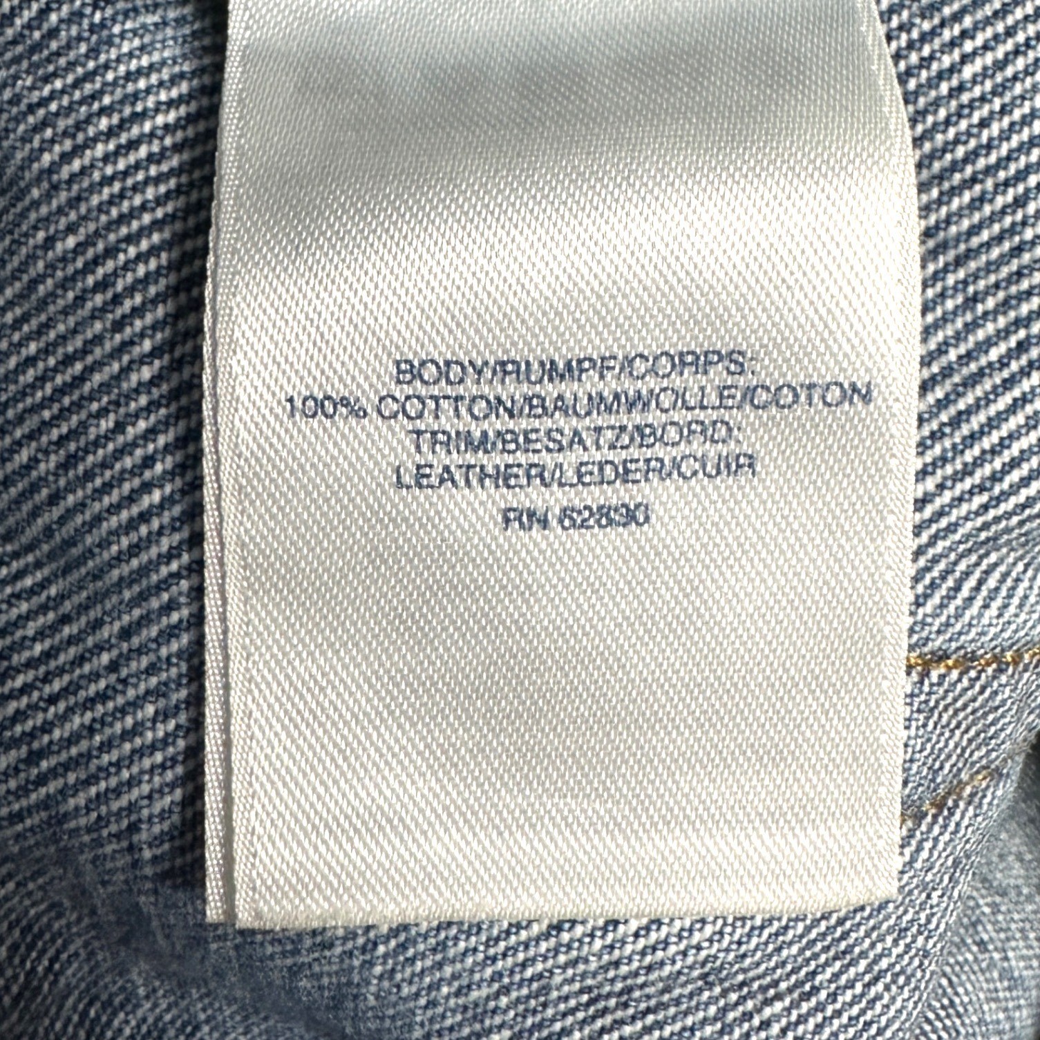 Lands End Square Rigger Mens Relaxed Fit Jeans Blue Denim 33×28 501601 F18