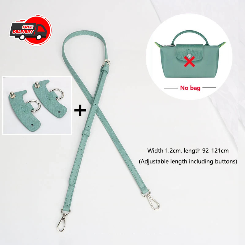 Longchamp Mini Leather Shoulder Crossbody Bag Strap Set Replacement Accessories