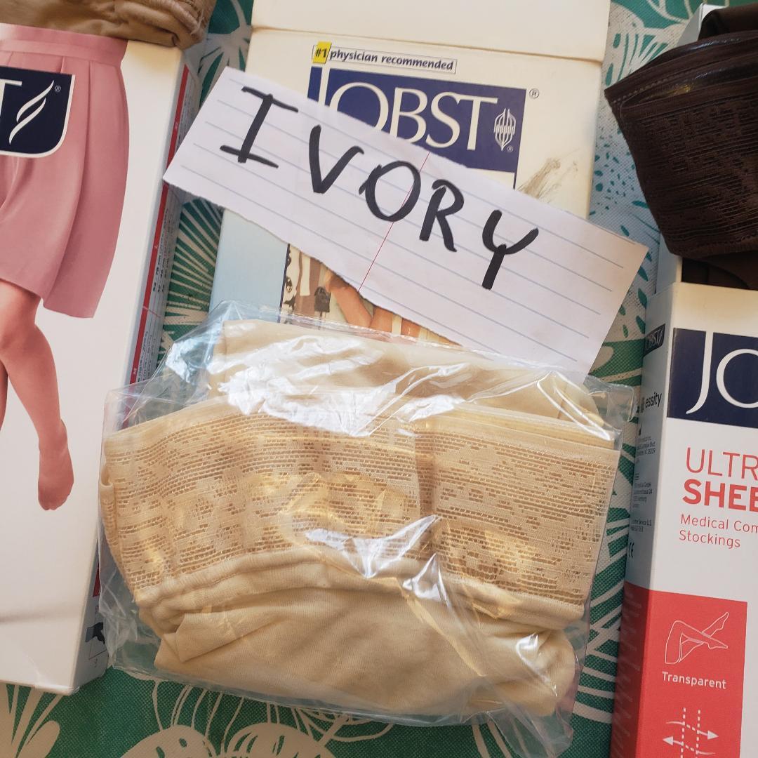 Jobst Ultra Sheer CT 20-30 Compression THIGH High Stockings Size Color Lace Regu