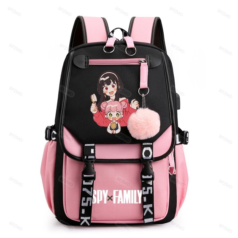 Spy/X/Family Backpack Rucksack Canvas Backpack Laptop Travel Bag unisex new