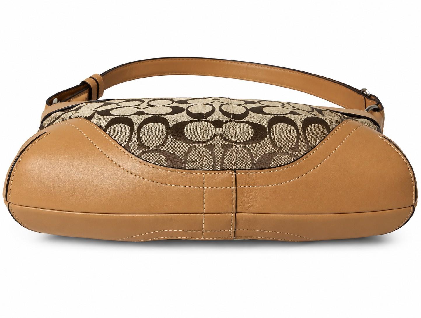 COACH Soho Vintage Signature Jacquard Leather Hobo Shoulder Bag EXCELLENT!!