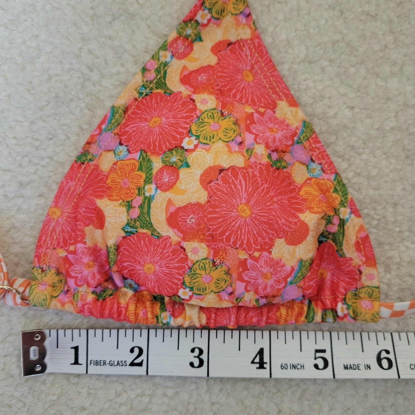 NWT Strawberry Milk Mob Size M Citrus Kiss Bikini Top Swimwear Beach Summer