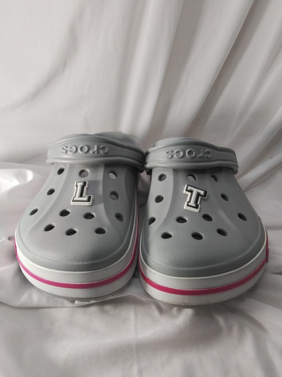 Crocs Bayaband Clogs Athletic Gray.