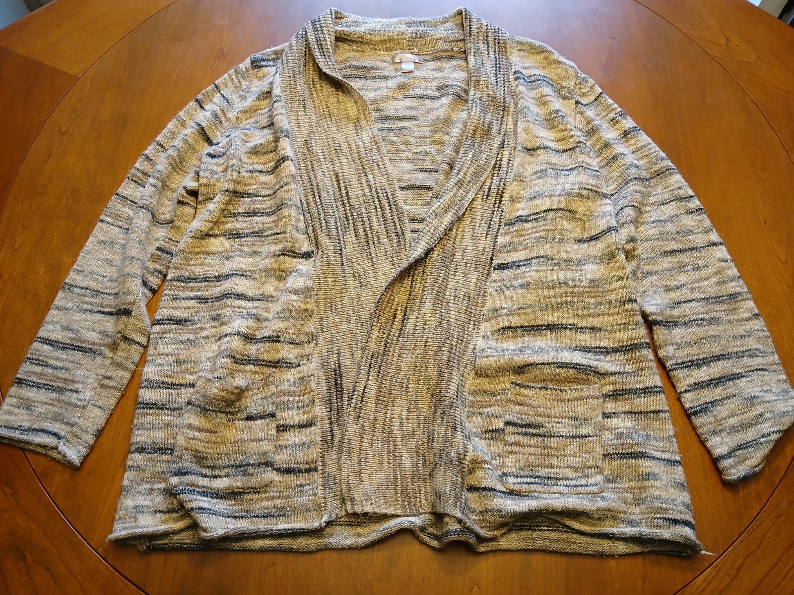 Womans White Stag XL Multicolor Pullover Sweater