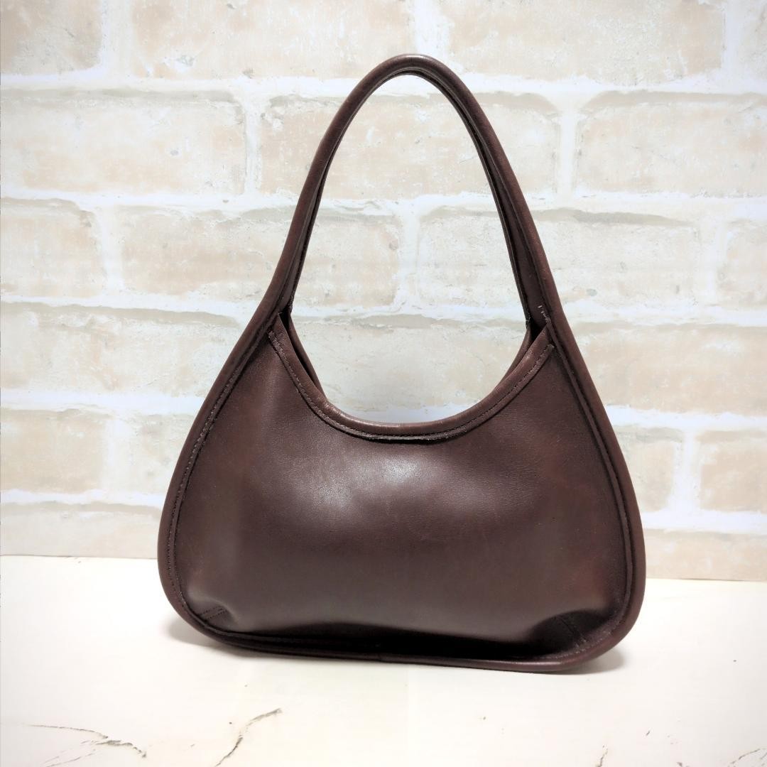 OLD COACH 9027 Ergo Handbag Dark Brown Rare Excellent condition