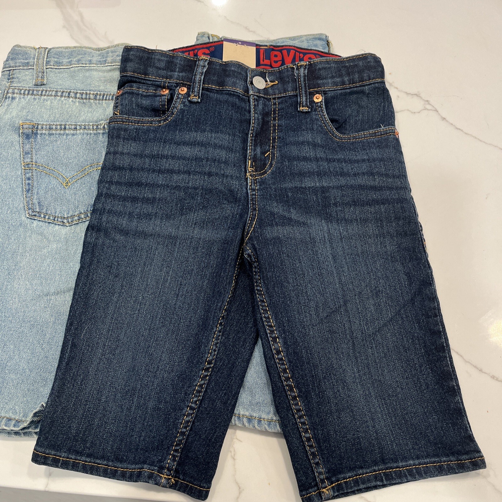 Levi’s Youth Denim Shorts 8 Reg 24 W / 10 Reg 25 W