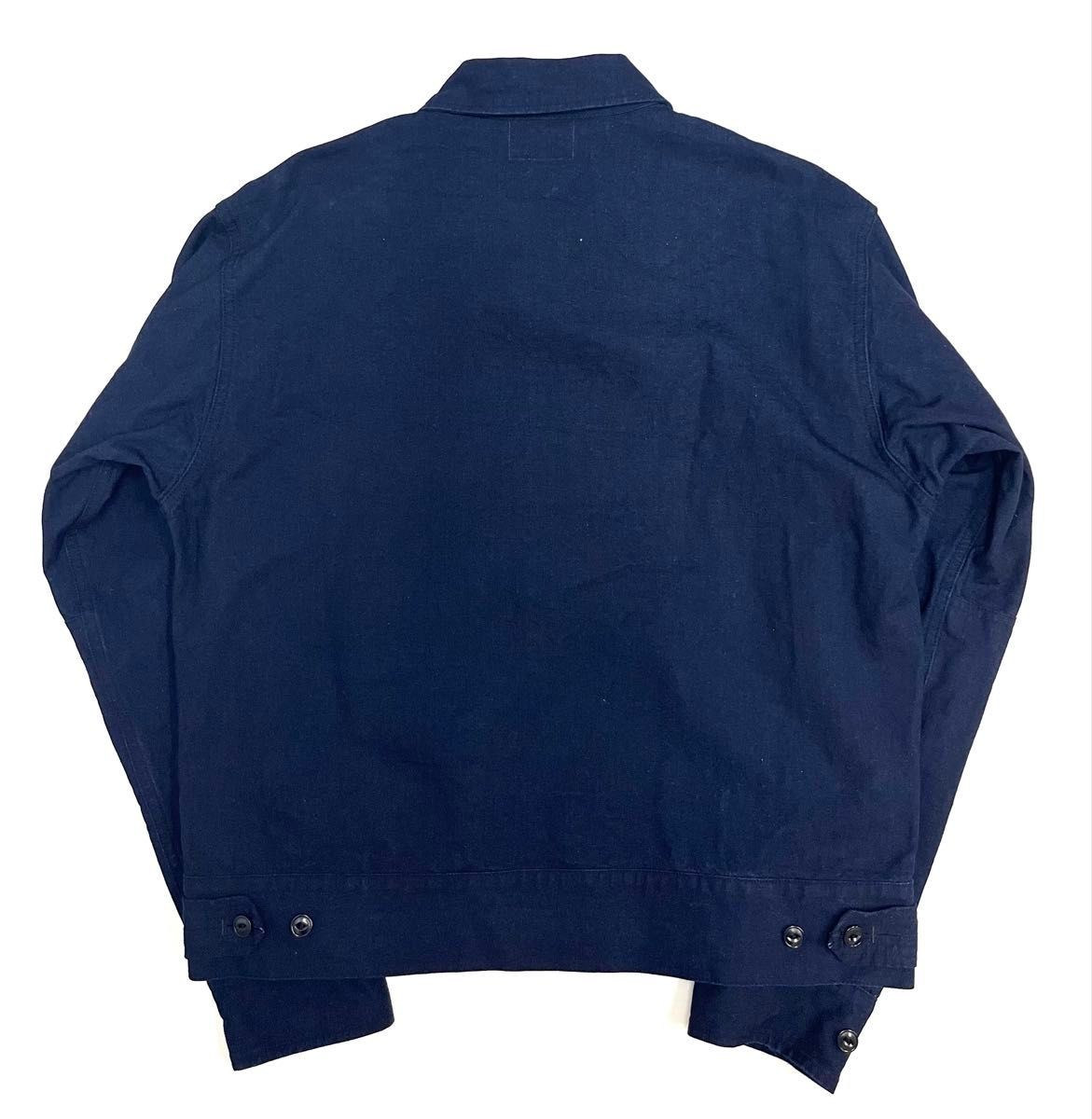 Mister Freedom Sugar Cane Rocketeer Jacket M Indigo Denim Military Flight Used