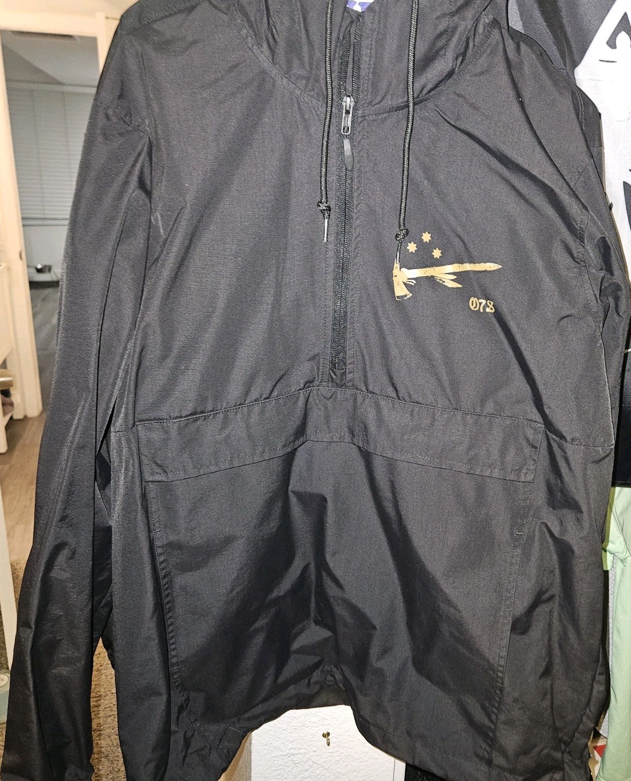 ONE7SIX Large Comanche Tomahawk Heavy Duty Windbreaker Large NEW TEAM ONE 7 SIX