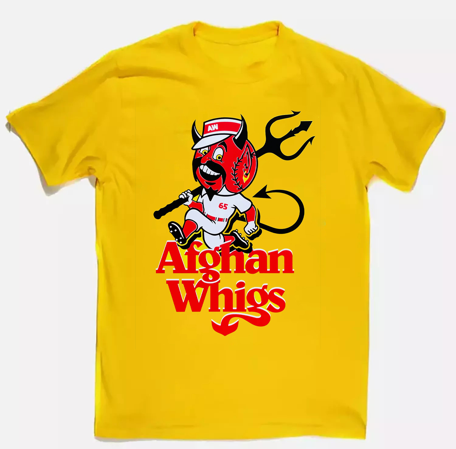 NEW RARE! Afghan Whigs Yellow T Shirt Full size S-5XL Unisex MI628
