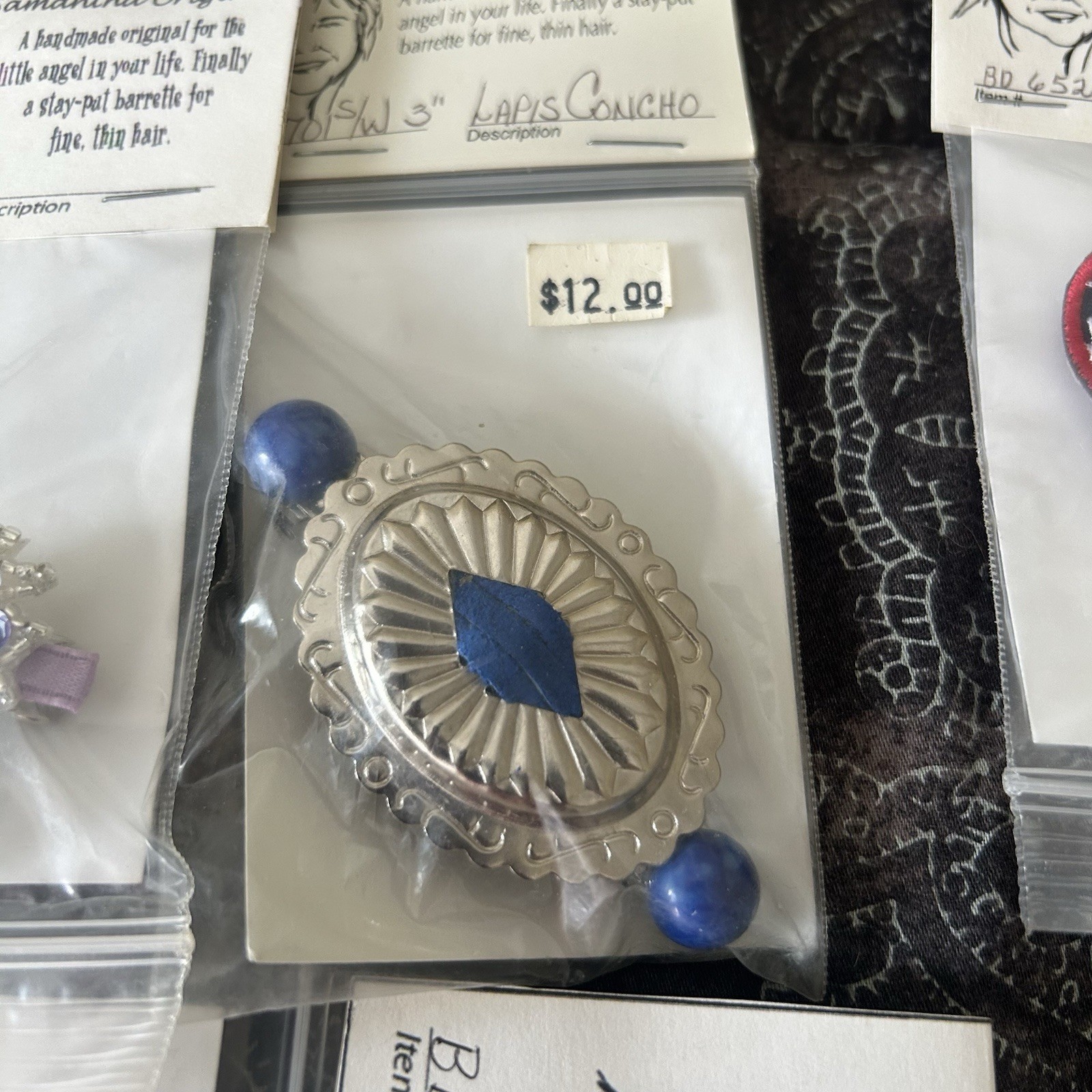 Lot Of 90 Assorted Handmade Barrettes (see Photos)