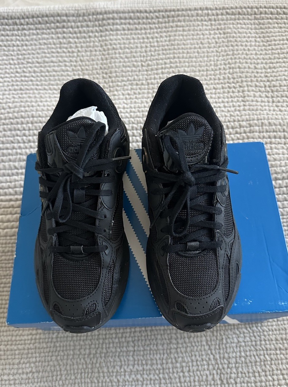 Adidas Women’s Response CL M Black Lace Up Athletic Sneakers New w/ Box Size 7
