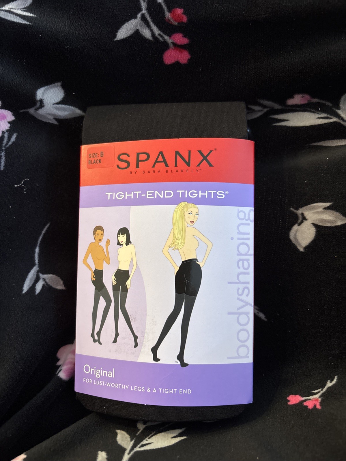SPANX Original Bodyshaping Tight End Tights Black Size B 4.10” – 5.9” 115- 150 L